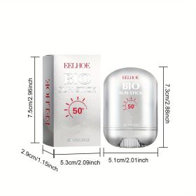 2pcs Bio Sun Stick - Facial Sunscreen - Hydrating & Soothing Moisturizer For All Skin Types - Waterproof Portable Uvioresistant, With Nicotinamide And (Option: 2pc)